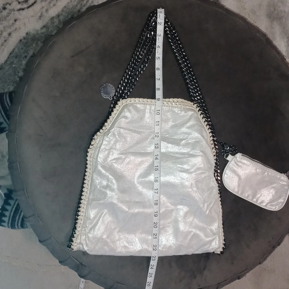 Stella McCartney Silver Tote Bag - Picture 1 of 11